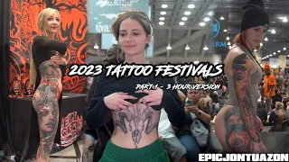 2023 Tattoo Festivals Part 1 | 3 Hour Version | EPICJONTUAZON