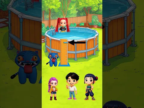 Quien Puede Entrar En La Piscina? Rumi vs Jinu