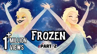 Horror art🤫 Twisted FROZEN FULL BOOK Pt. 2 #art #creative #disney #frozen