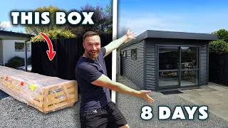 I Turned a Bare Concrete Slab into a Working Workshop — Solo