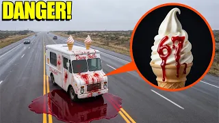 If you see 67 in BLOOD on an ICE CREAM TRUCK, run! (DON'T Trust it!)