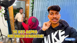 My First Vlog | Behind The Scenes