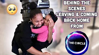 BTS Leaving For The Circle Netflix & Coming Home!! EMOTIONAL!