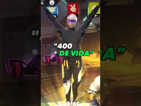 CON ESTE TRUCO TENDRÁS 400 DE VIDA EN FREE FIRE