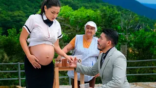 Millonario se enamoró de una mujer embarazada