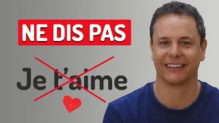 JE T'AIME en français et SYNONYMES pour dire "je t'aime".💓💘