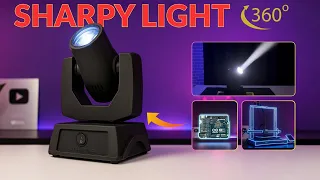 How To Make DJ Sharpy Light at home🔥| 360* DJ Sharpy Light kaise banaye🤔 