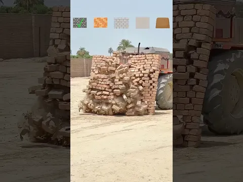 Tractor vs Walls – From Weakest to Strongest!