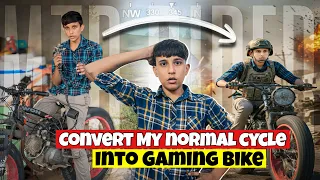 Meri Cycle Ab BGMI Wali Ban Gayi 😳 | Real Life Bike Mod!