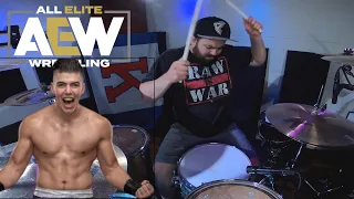 AEW Sammy Guevara Theme Song "Take Flight" - Monteasy Drum Cover