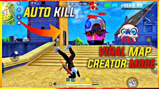 UPSIDE DOWN BANDA 🍷🗿 ENEMY BIG HEAD 😱 FREE FIRE NEW CRAFTLAND MAP CODE