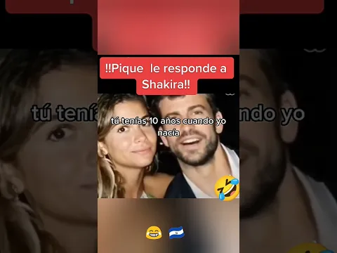Así responde pique a Shakira