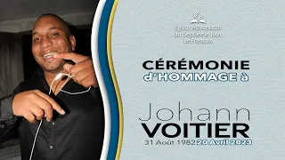 Eglise Adventiste du 7e Jour -Mardi 25 Avril 2023 -Enterrement de Johann VOITIER