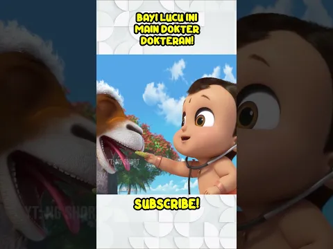 BAYI LUCU INI MAIN DOKTER DOKTERAN!