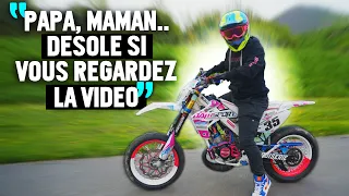 Kewan, 14 ans, sa 50cc fait 34cv et prend 170km/h 😱