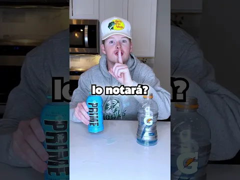 BROMA a mi madre con Gatorade
