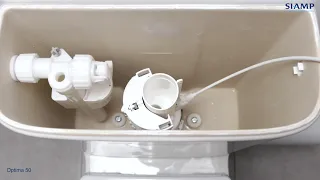 Installation et réglages de l'Optima 50 SIAMP
