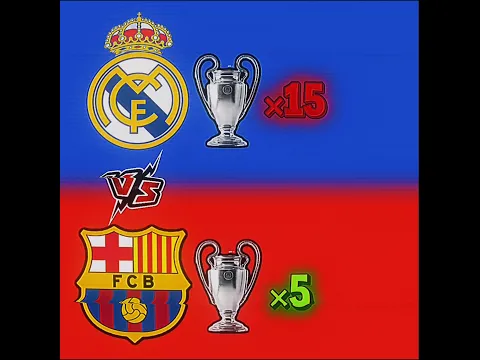 Real Madrid VS Barcelona ☠️🔥#FCMOBILE #fifamobile#fcmobileid#eafc25#fifa #easports#eafc24#fc25#fc26