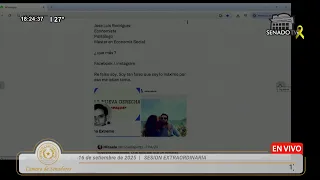Sesión Extraordinaria de la Cámara de Senadores - 16.09.2025