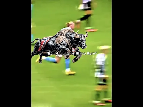 Bull Haaland vs Rhino Burn🥶