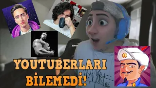 AKİNATÖR YOUTUBERLARI BİLEBİLDİ Mİ? (ÇOK ZOR)