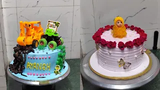 जब केक डिजाइनर के बेटे का birthday हो तो ll केक अच्छा बनेगा ही आज है मेरे बेटे का जन्मदिन 🥳😊