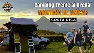 🏕️ CAMPING Frente al VOLCÁN ARENAL | Montaña de Azúcar, COSTA RICA 🌋 Overland Xpeditions