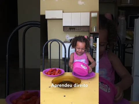 Aprendeu direito #comida #food #paiefilho #viralvideo