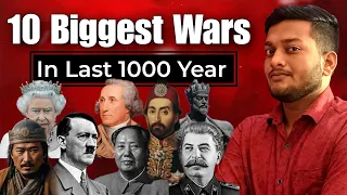 पिछले 1000 साल में हुए 10 सबसे बड़े युद्ध | Mao Zedong | Joseph Stalin | Taimur | Ghengis Khan | USA
