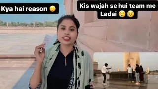 Dekho shoot me kya kya hua || kon kon hai team me || is wjh se hui team me ladai 😢😭 #rashmi262
