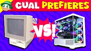 PARTES del COMPUTADOR 💻🧠🛜 ¿Diferencias entre Hardware y Software? 📒Reto de Informática📍Frikiman Quiz