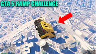 Gta 5 ramp challenge 99.988% Impossible Car Recing The Gta Live