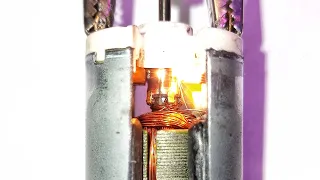12V DC Motor Overvoltage Durability Test at 55V using WD40