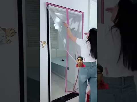 Pintu portable yang bisa di ganti ganti #funny #homeaccessories #home #homeaccesories #goodthing