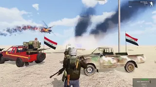 معارك طاحنة ضد الامريكان في النجف | Arma3