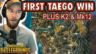 chocoTaco's First Win on New PUBG Map TAEGO Plus New Guns K2 and Mk12 ft. Swagger, Bob, & DrasseL