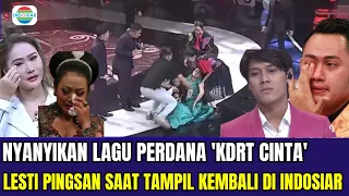 Heboh!! Tak Sanggup Menghayati Lagu Terbarunya 'KDRT CINTA' Lesti Pingsan Saat Manggung