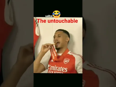 William Saliba always joking around #arsenalfans #manchesterunited #football #premierleague