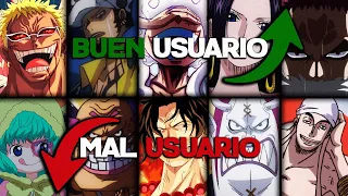 *COMPLETO* ¡Buena/Mala FRUTA del DIABLO, Buen/Mal USUARIO! - One Piece