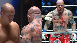 ФЕДОР ЕМЕЛЬЯНЕНКО СЛОМАЛ ногу американскому чемпиону? Беспощадная кровавая битва легендарных бойцов!