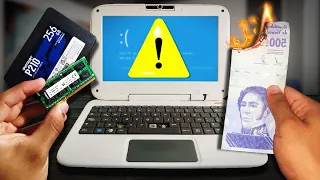 Modifiqué mi Laptop del Gobierno con Poco DINERO🗣️