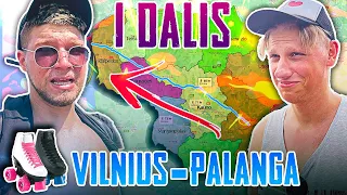 VILNIUS - PALANGA su riedučiais! | 1 DALIS Su AntanasJ
