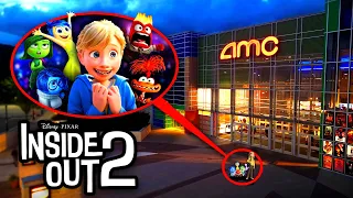 DRONE CATCHES RILEY & EMOTIONS AT THE MOVIES!! (INSIDE OUT 2)