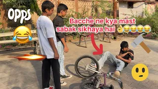 Bacche ne kya mast sabak sikhaya hai 👌😂😂😂 | Irfan BMX | #comedy #funny #viral #youtube #content
