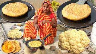 फूले फूले गोभी के पराठा बनाने की सबसे सरल विधि | How to make Perfect Gobhi Paratha recipe in hindi
