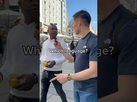 THIS MAN SPEAKS 8 LANGUAGES 🤯