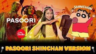 Pasoori  Shinchan Version #pasoori #coversong #shinchan