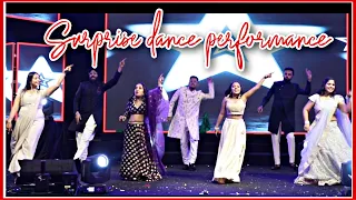 Bride’s friend surprised them with this dance performance😱