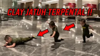 CLAY JATUH KENCENG BANGET!! PAS LARI-LARIAN SAMA IEIE
