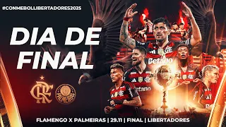 🔴 AO VIVO: PALMEIRAS x FLAMENGO | PRÉ-JOGO + NARRAÇÃO | CONMEBOL LIBERTADORES - FINAL (29/11/25)